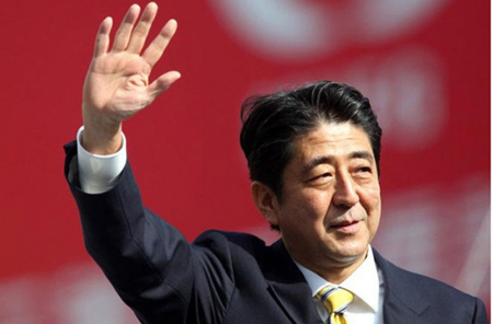 Thủ tướng Nhật Bản Shinzo Abe.
